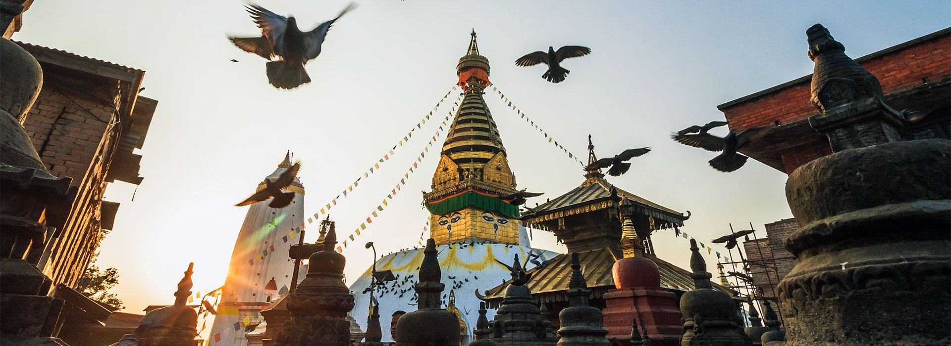 Swayambunath Stupa - places to visit in Kathmandu